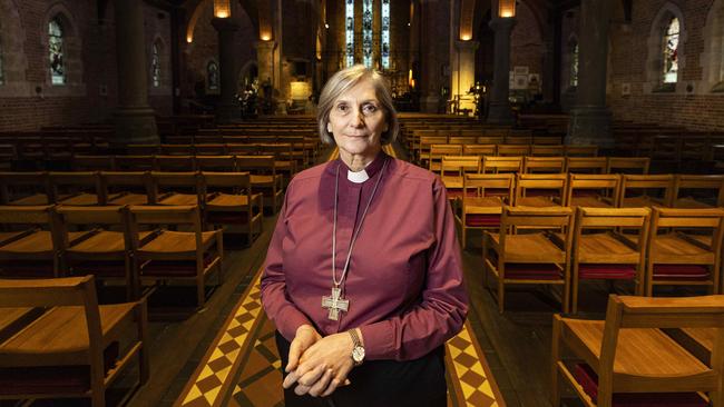 Anglican Archbishop of Perth Kay Goldsworthy at St George's Anglican Cathedral, Perth. Picture: Colin Murty