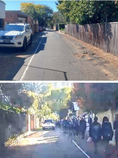 Some roads were found to be too narrow for pedestrians.