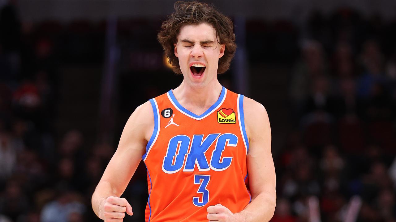 OKC Thunder: Josh Giddey's four three pointer night not enough vs