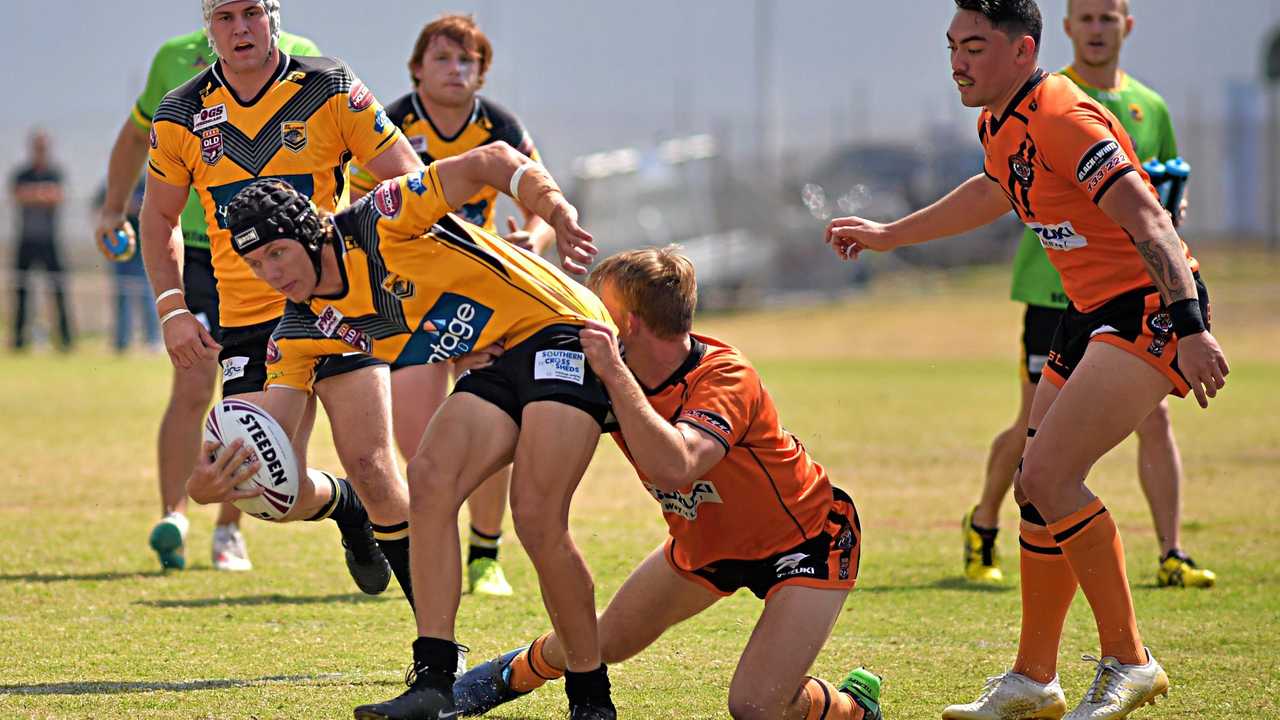 READY TO GO: Sunshine Coast Falcons product Riley Moore will line up for the Gympie Devils tonight. Picture: Warren Lynam