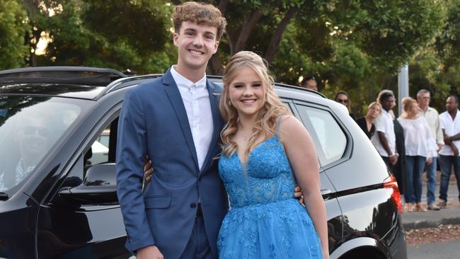 Students at Kawana Waters State College Year 12 formal 2024.