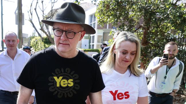 Anthony Albanese’s unleashing the Voice onto an unsuspecting public was a massive sneak attack on a constitution that had served us well for over a century. Picture: Tim Hunter