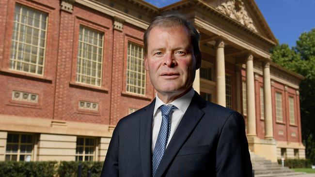 Professor Peter Rathjen has resigned as University of Adelaide vice-chancellor. Picture: Naomi Jellicoe