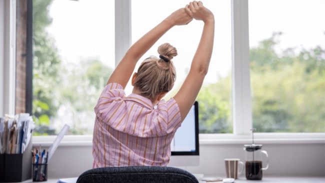 Take deep breaths through the nose as you move through the poses. Image: iStock