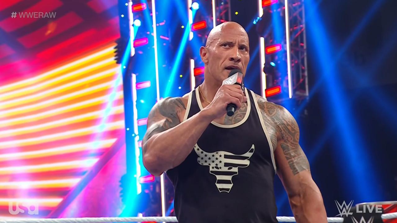 The Rock made his WWE return on Monday Night Raw.