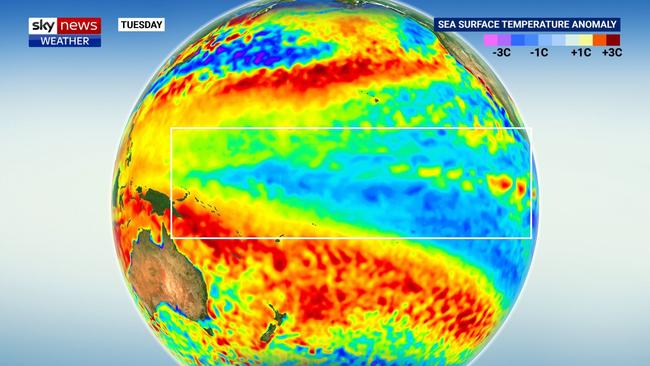 La Nina is officially over. Picture: Sky News