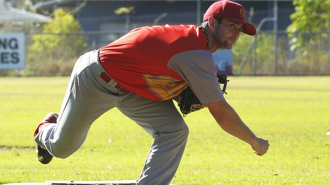 Tracy Village pitcher Callum Hooley has overcome an eyesight deficiency.