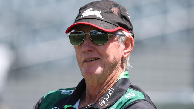 Souths coach Wayne Bennett is happy the Dolphins clash is going ahead. Picture: Scott Gardiner/Getty Images