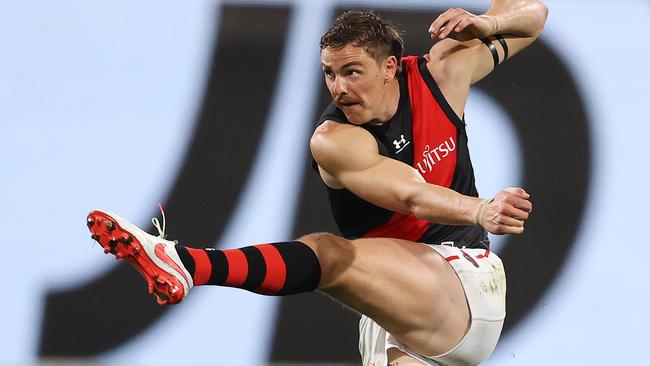 Joe Daniher has told the Bombers he wants to join Brisbane. Picture: Michael Klein