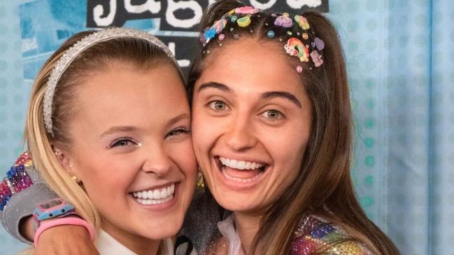 JoJo Siwa's split from Avery Cyrus has turned ugly. Picture: Instagram.