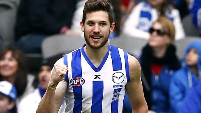 Aaron Black has fallen down the pecking order at North Melbourne. Picture: Wayne Ludbey