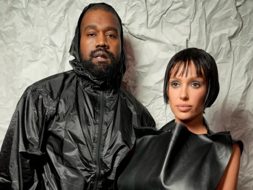 Kanye West and Bianca Censori. picture: Getty