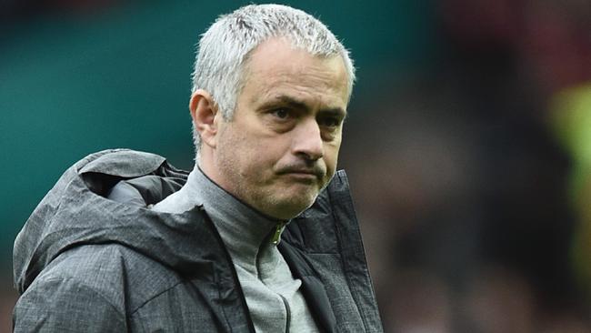 Manchester United's Portuguese manager Jose Mourinho has some thinking to do.