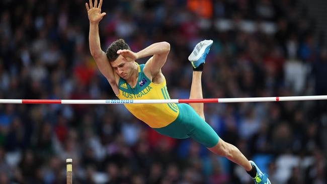 Happy Valley-raised Kurtis Marschall finished seventh at the 2017 world championships in London, England. Picture: Matthias Hangst/Getty Images