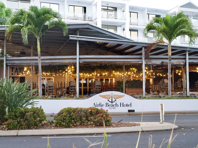 Airlie Beach Hotel on Airlie Esplanade.