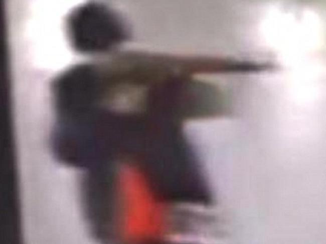 Video grab showing one of the suicide bombers responsible for an attack at Ataturk Airport, Istanbul, Turkey.