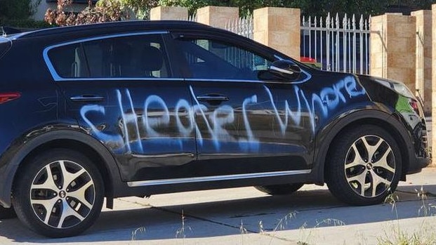 The car was spotted driving around Perth. Picture: Reddit