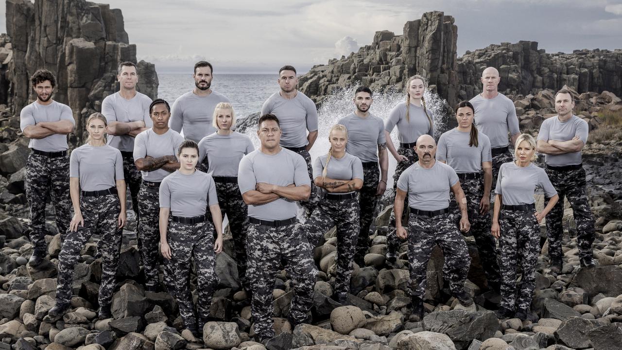 The star recruits of SAS Australia season three. Orpheus Pledger (far left) took part in the show despite police alleging he was suffering mental health and drug abuse issues around the same time.