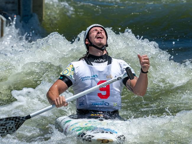 Paris bound paddler Tristan Carter. Picture: Supplied