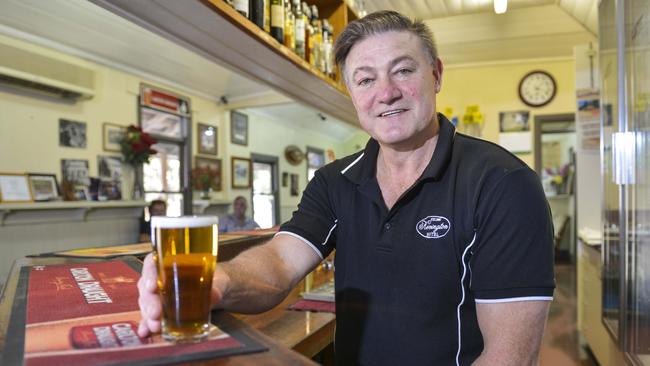 Wanye Poole is about to sell the historic Kevington Hotel.Picture: DANNIKA BONSER