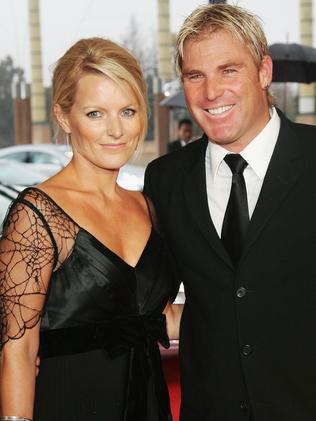 Exes ... Simone and Shane announced they had broken up in 2010. Picture: MJ Kim/Getty Images