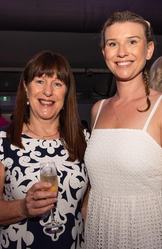 Jill Morris and Teyghan Stadelbauer at the October Business Month 2023 in Mindil Beach Casino Resort, Darwin. Picture: Pema Tamang Pakhrin