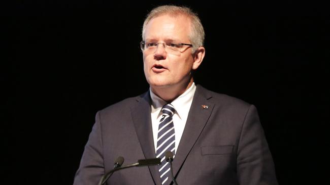 PM Scott Morrison has listened to the concerns of voters about population growth, and is leading a sensible debate on immigration. Picture: Christian Gilles