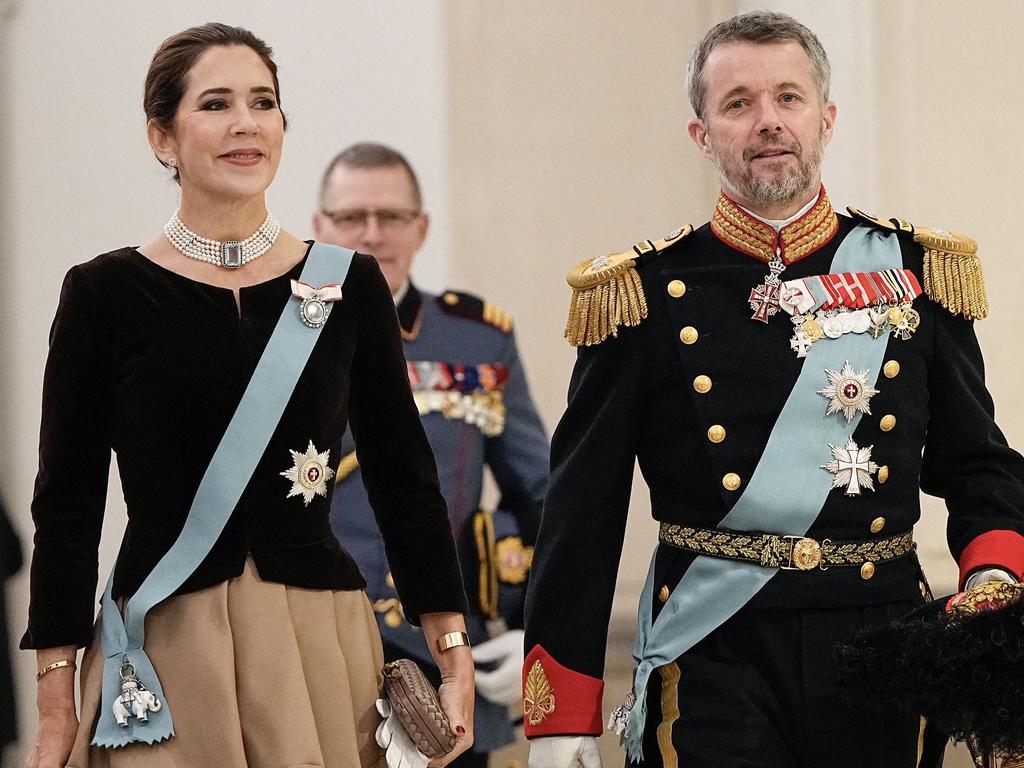 This Sunday, Crown Prince Frederik and Crown Princess Mary will become the new King and Queen of Denmark. Picture: AFP