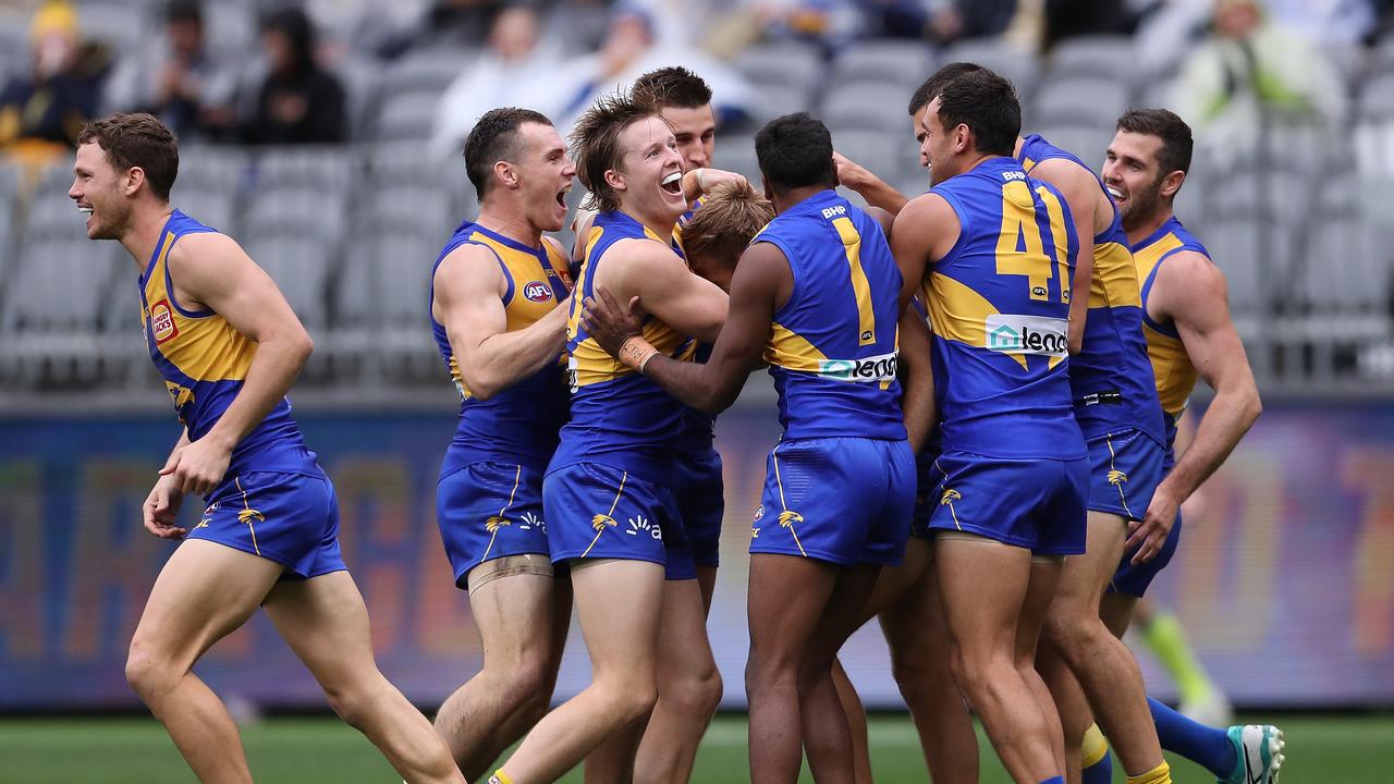 The Eagles were too good for a gallant Carlton on Sunday (Photo by Paul Kane/Getty Images).