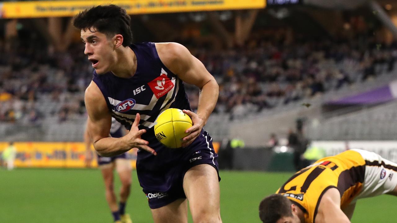 Adam Cerra has to choose between Carlton and Melbourne.