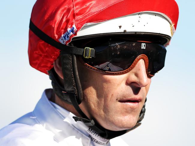 SYDNEY, AUSTRALIA - JUNE 06: Hugh Bowman riding Lando Bay returns to scale after winning Race 2ÃÂ Quincy Seltzer Handicap during Sydney Racing at Royal Randwick Racecourse on June 06, 2020 in Sydney, Australia. (Photo by Matt King/Getty Images)