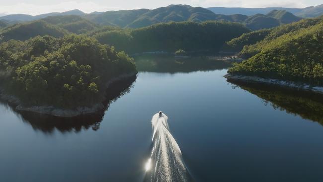 Tasmania’s stunning wilderness is showcased in season three of Alone Australia which airs later this month. Picture: Supplied