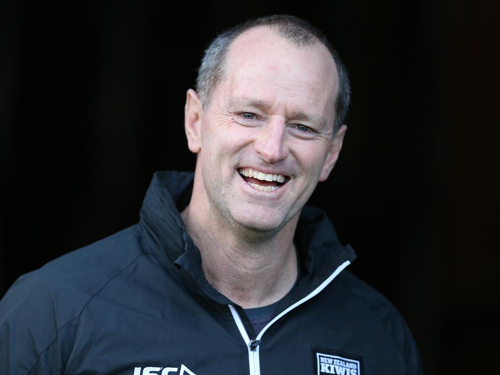 Michael Maguire is practising to dodge questions every week when he gets back in the NRL.