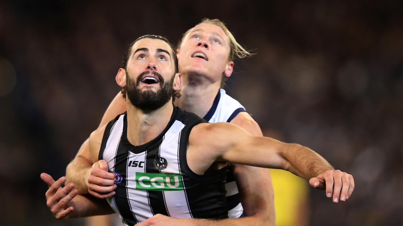 Brodie Grundy contract Brodie Grundy Collingwood AFL pre season