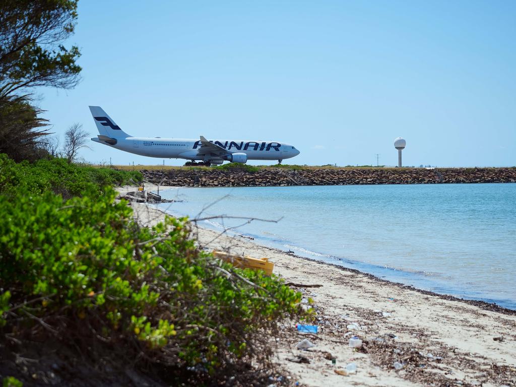 Botany Bay’s Tower Beach will undergo fresh testing for ‘forever chemicals’. Picture: NewsWire / Flavio Brancaleone