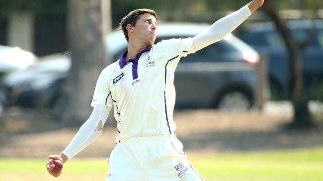 Michael Hay is in red-hot form with bat and ball for Druids. Picture: Hamish Blair