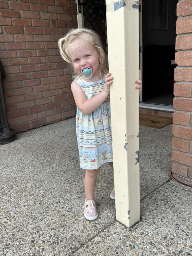 Elena, 2 years - nominated for Ipswich's cutest toddler.