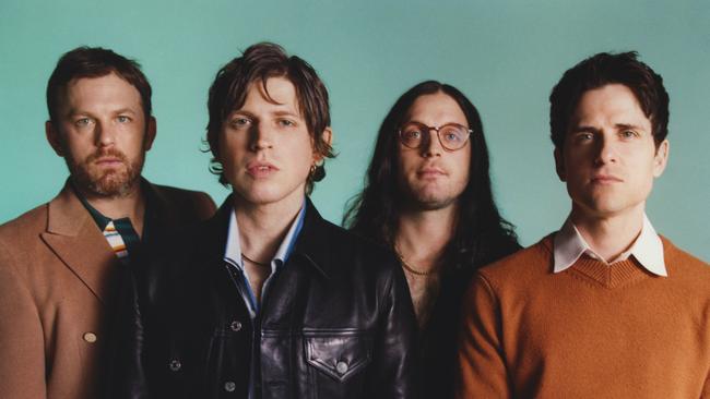 Kings of Leon is performing in Mildura on Saturday. Picture: Supplied