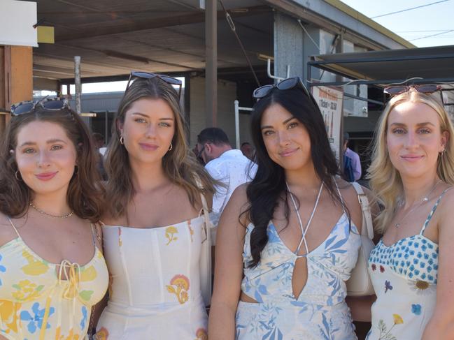 Ella, Alena, Kim and Jade from Brisbane (Photo: Michael Hudson/ Warwick Daily News)