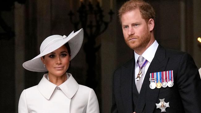 Meghan Markle and Prince Harry. Picture: AFP