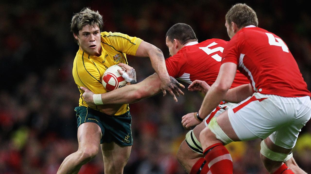 A decade after first wearing the No.10 jersey for the first time, Wallabies flyhalf James O'Connor is returning to where it all started at Millennium Stadium. Photo: Getty Images