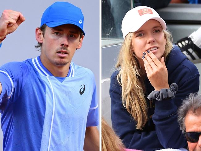 Alex de Minaur and Katie Boulter.