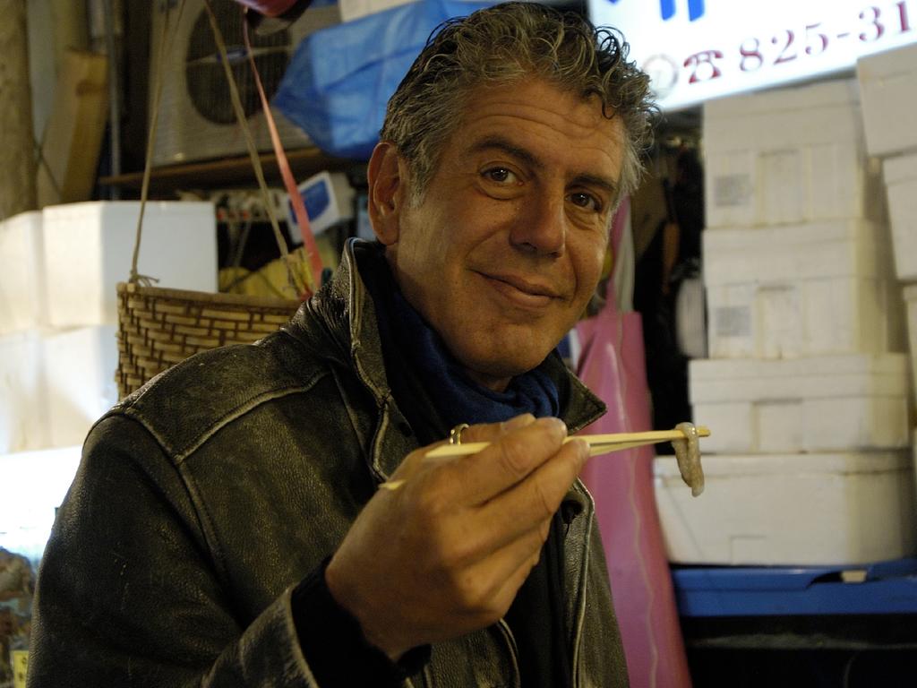 Anthony Bourdain’s personal items are now on sale.
