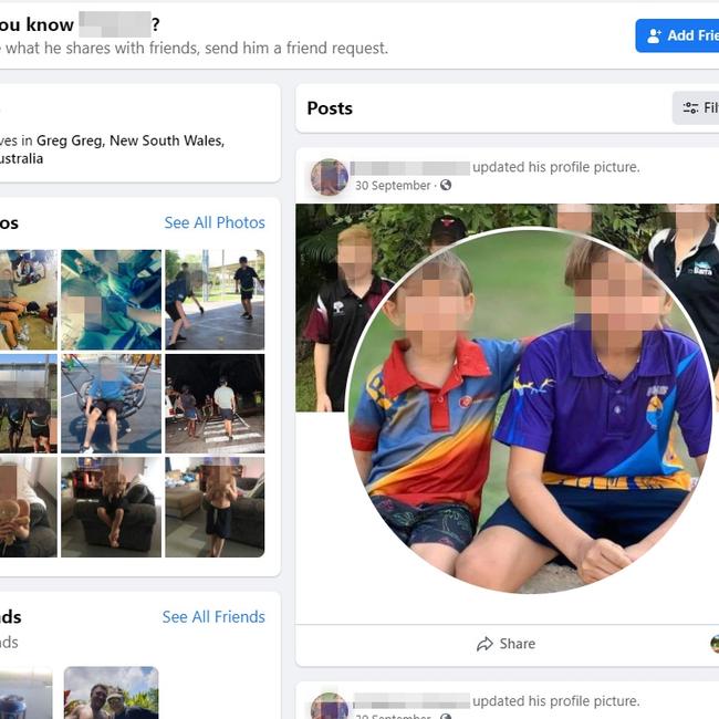 A FACEBOOK page has been reported to the Australian Federal Police and the NT Police after it posted unauthorised and random photos of children in the Northern Territory