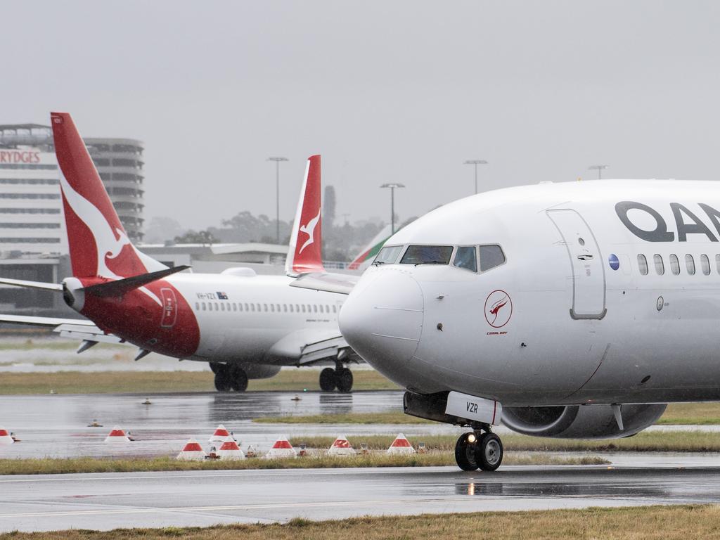 Qantas said the app would be ready to launch when regular international flights resumed. Picture: NCA NewsWire/James Gourley