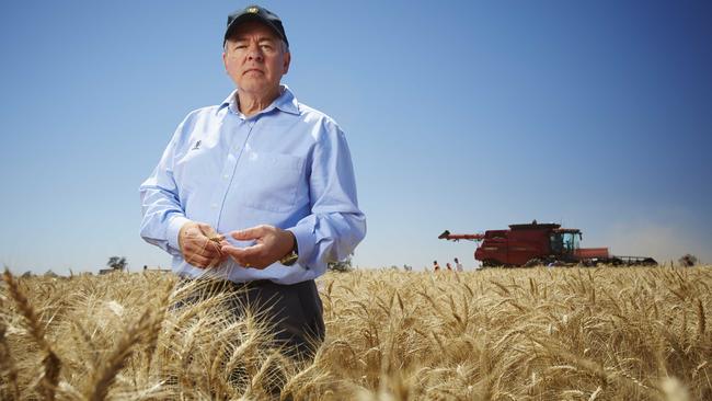 Outgoing GrainCorp chief Mark Palmquist