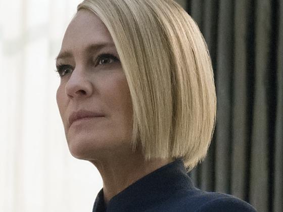 Robin Wright as Claire UnderwoodHouse Of Cards Season 6