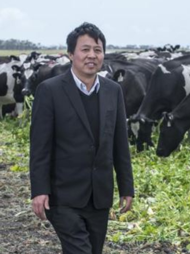 Van Dairy's owner Lu Xianfeng