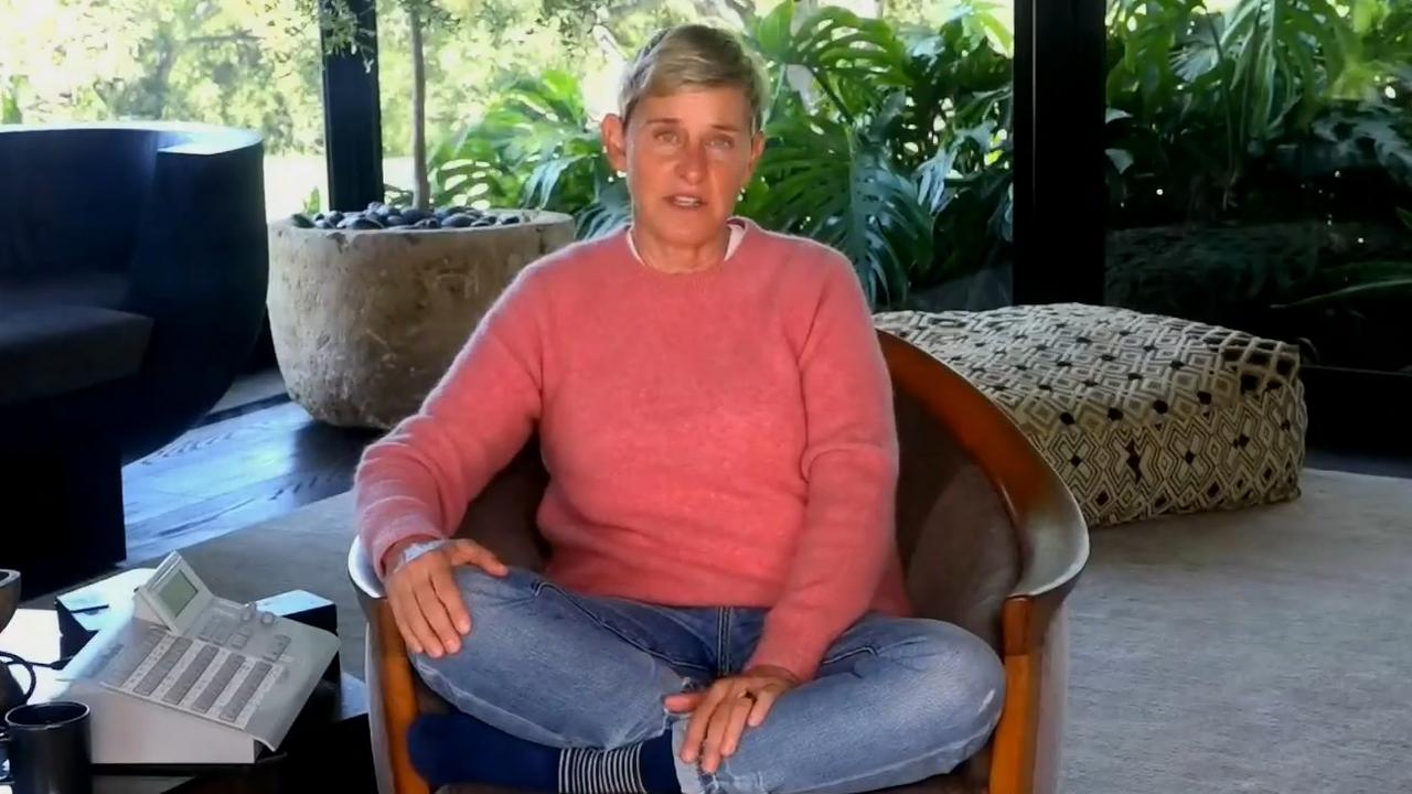 DeGeneres’ quarantine joke was not well received. Picture: YouTube