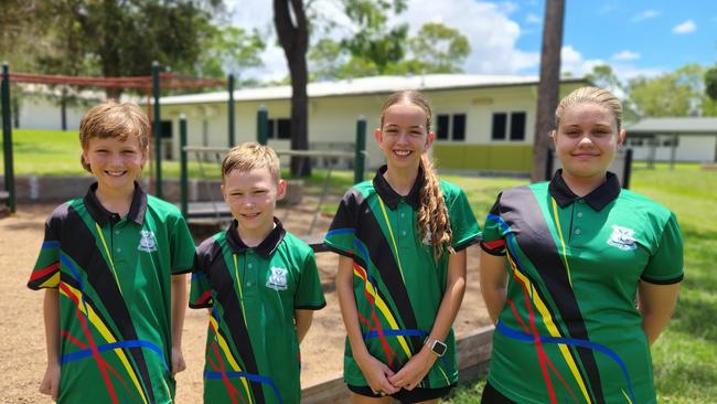 Carbrook State School's 2024 school captains. Picture: Contributed